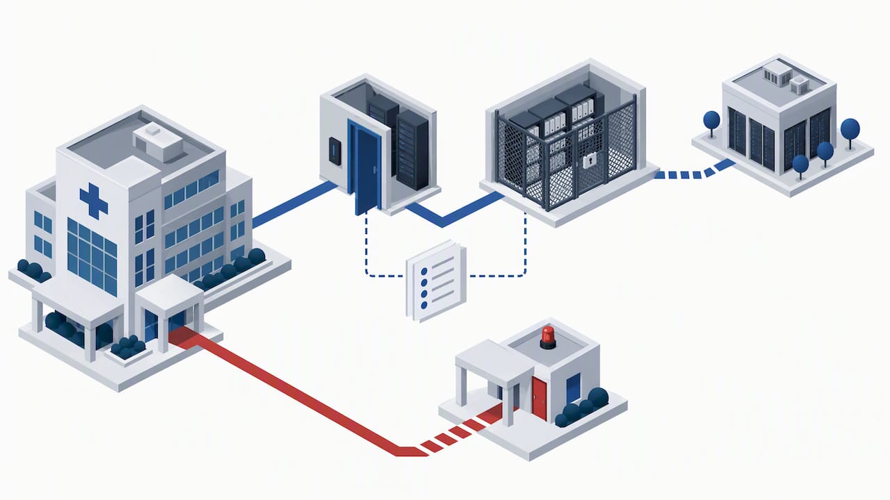 Physical and technical safeguards supporting records continuity